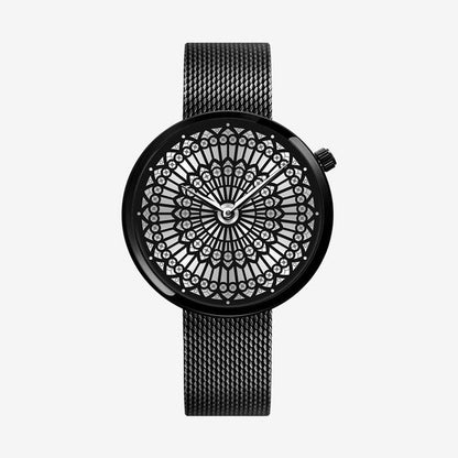 Women's Full Steel Mesh Strap Waterproof Watch