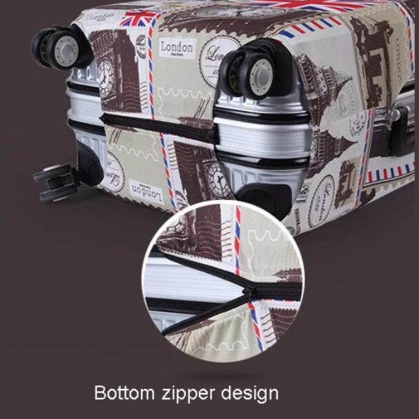 Protective Thick Luggage Travel Suitcase Cover with Zipper