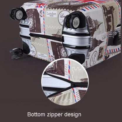 Protective Thick Luggage Travel Suitcase Cover with Zipper