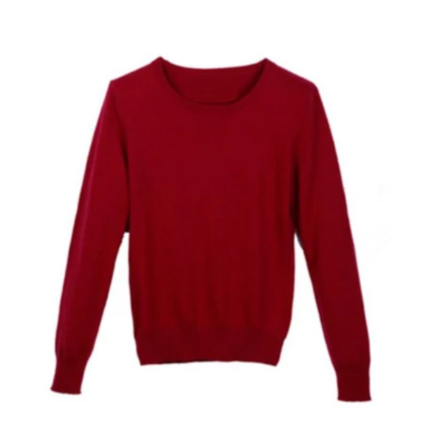 Women's Soft Stretch Knit Pullover Sweater