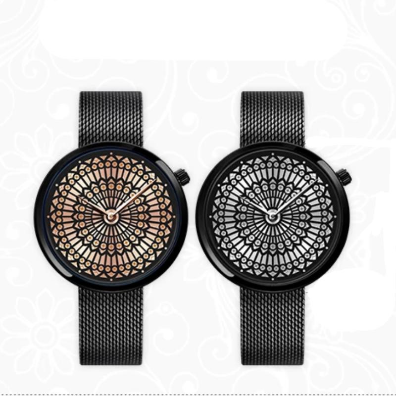 Women's Full Steel Mesh Strap Waterproof Watch