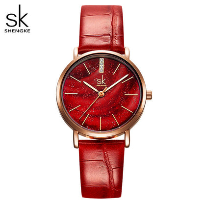 Women's Starry Stainless Steel Strap Quartz Watch