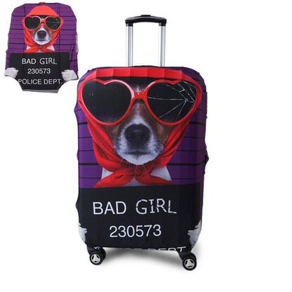 Protective Thick Luggage Travel Suitcase Cover with Zipper