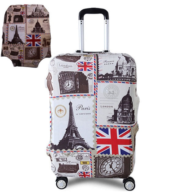 Protective Thick Luggage Travel Suitcase Cover with Zipper