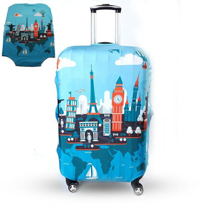 Protective Thick Luggage Travel Suitcase Cover with Zipper