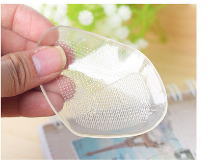 Shoe Accessories Inserts Silicone Gel Elastic Cushion Insoles Protect Comfy Feet Palm Care Shoe Pads