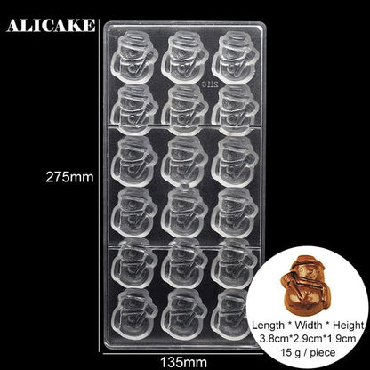 3D Polycarbonate Chocolate Mold