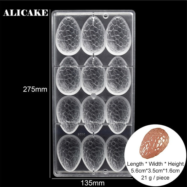 3D Polycarbonate Chocolate Mold