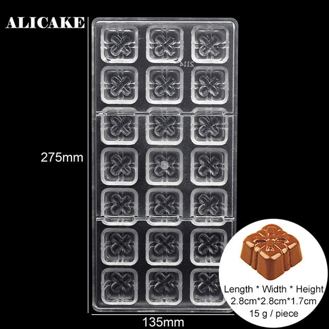 3D Polycarbonate Chocolate Mold