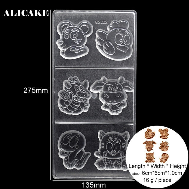 3D Polycarbonate Chocolate Mold