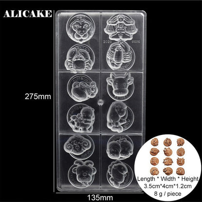 3D Polycarbonate Chocolate Mold