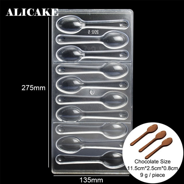 3D Polycarbonate Chocolate Mold