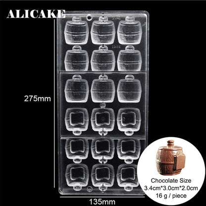 3D Polycarbonate Chocolate Mold