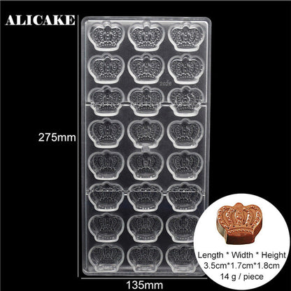 3D Polycarbonate Chocolate Mold