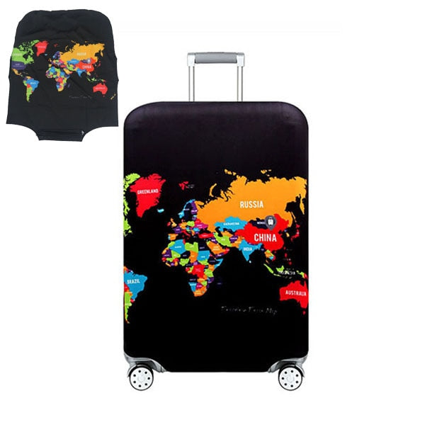 Protective Thick Luggage Travel Suitcase Cover with Zipper