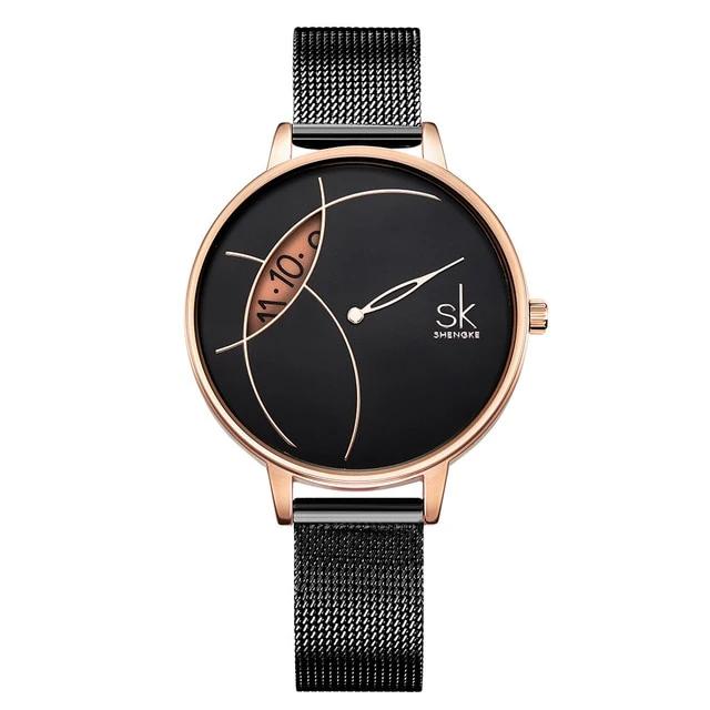 Black Watch with mesh band