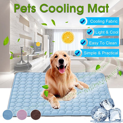 Summer Cooling Mat Pet Bed