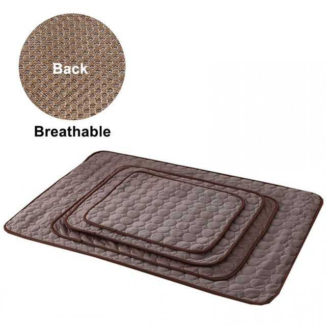 Summer Cooling Mat Pet Bed
