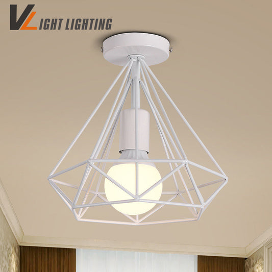 Modern Minimalist Birdcage Ceiling Lighting Decoratives