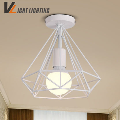 Modern Minimalist Birdcage Ceiling Lighting Decoratives