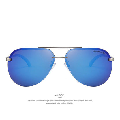 MERRY'S Brand Men 100% Polarized Aluminum Alloy Frame Sunglasses Fashion Men's Driving Sunglasses S'8281