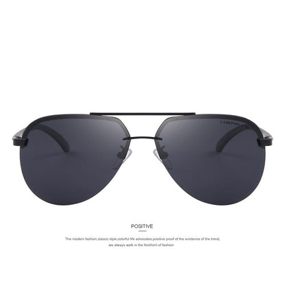 MERRY'S Brand Men 100% Polarized Aluminum Alloy Frame Sunglasses Fashion Men's Driving Sunglasses S'8281