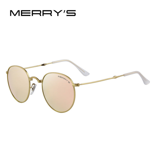 MERRY'S Retro Women Folded Sunglasses Men Classic Polarized Oval Sunglasses S'8093