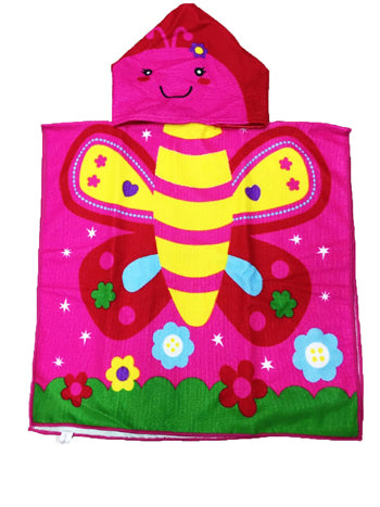 New Carton Hooded Baby Towels Kids Microfiber Bathrobe Bath Towel Infant Blanket Neonatal Children Kinderen Handdoeken