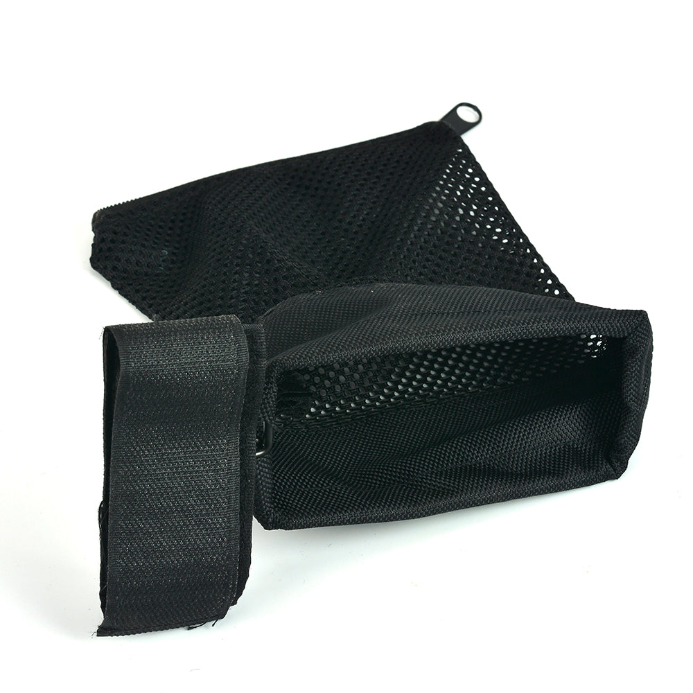 Ohhunt Tactical AR 15 Ammo Brass Shell Catcher Zippered Closure Quick Unload Hunting Accessories Nylon Mesh Black