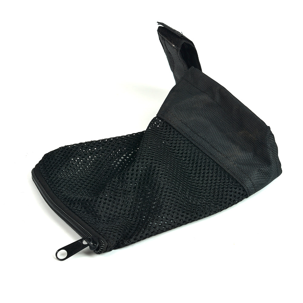 Ohhunt Tactical AR 15 Ammo Brass Shell Catcher Zippered Closure Quick Unload Hunting Accessories Nylon Mesh Black