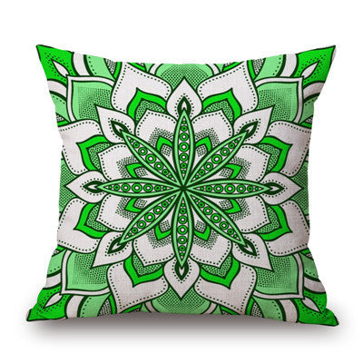 African National Stripe Bohemian Style Geometric Home Decorative Throw Pillow Covers Linen Ethnic Cushion Cover Case 45cm*45cm