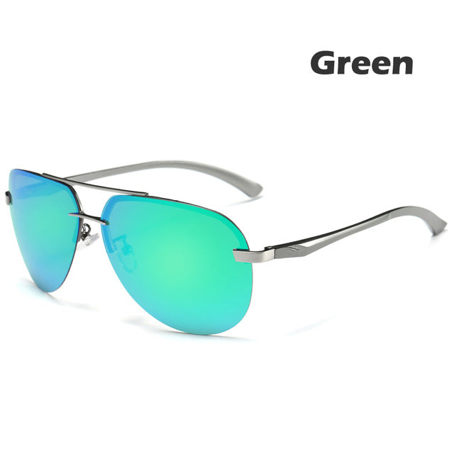 Men's Polarized Metal Alloy Driving Sunglasses - 100% UV400 - 9 Colors Available