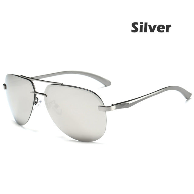 Men's Polarized Metal Alloy Driving Sunglasses - 100% UV400 - 9 Colors Available
