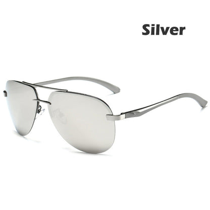 Men's Polarized Metal Alloy Driving Sunglasses - 100% UV400 - 9 Colors Available