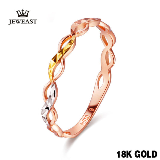 Women's 18k Gold Flower Design Ring