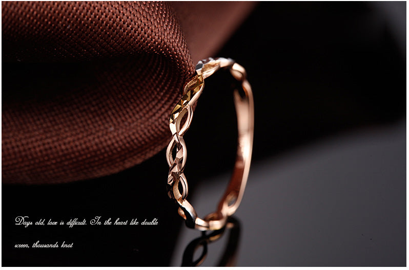 Women's 18k Gold Flower Design Ring