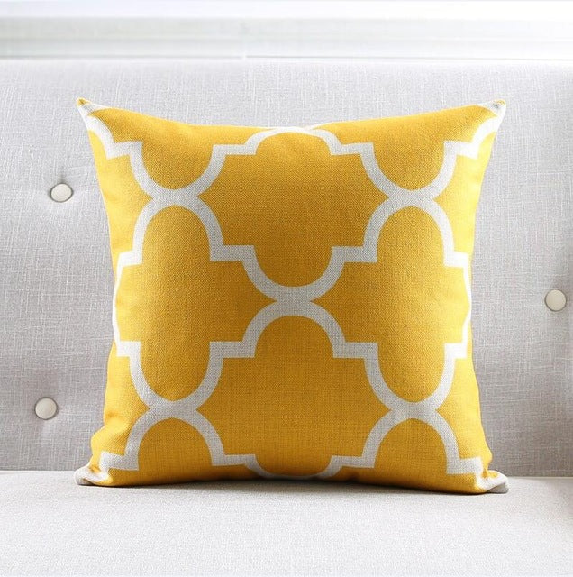 Decorative Nordic Abstract Cotton Cushion Pillows