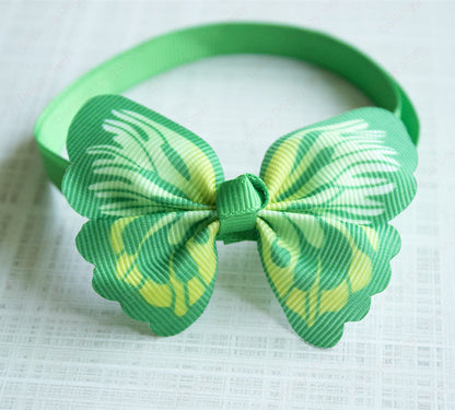 100 Piece: Adjustable Pet Butterfly Bow Tie Collars