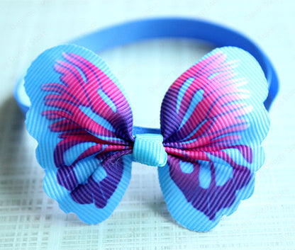 100 Piece: Adjustable Pet Butterfly Bow Tie Collars