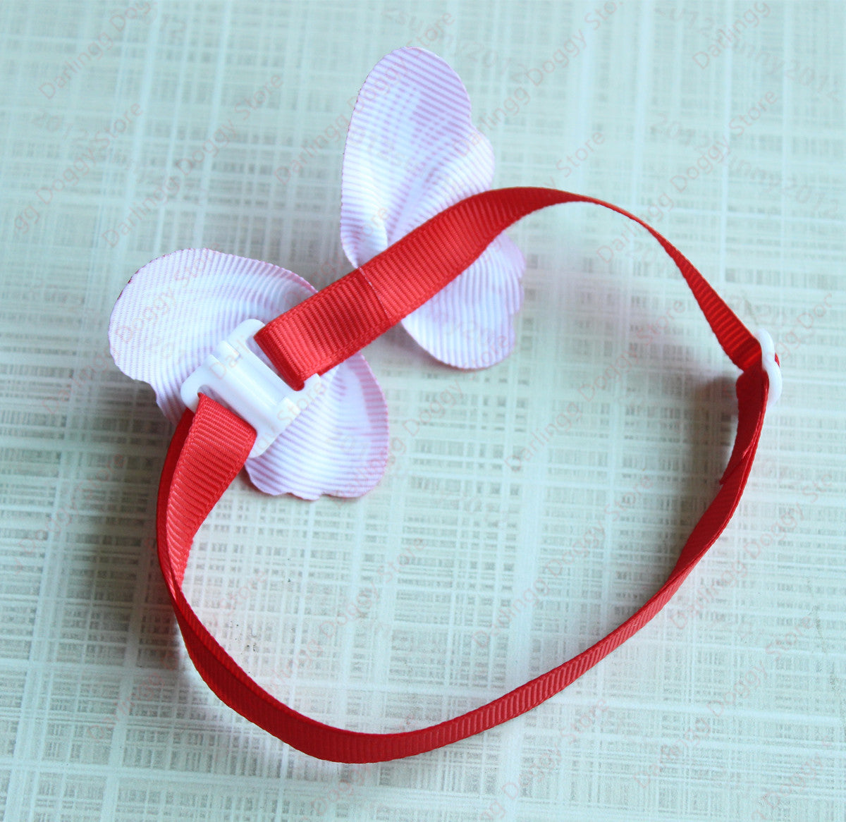 100 Piece: Adjustable Pet Butterfly Bow Tie Collars