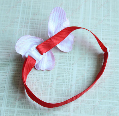 100 Piece: Adjustable Pet Butterfly Bow Tie Collars