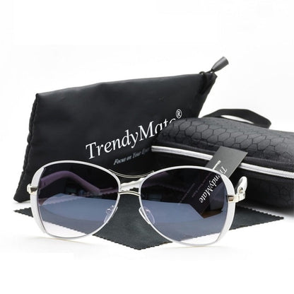 Oculos High Quality Sunglasses Women Glasses Vintage with Box Sunglasses Women Brand Designer Ladies Sun Glasses M071