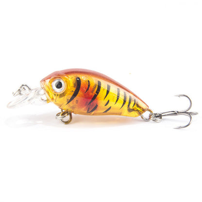 1PCS 4cm 4.5g Swim Fish Fishing Lure Artificial Hard Crank Bait topwater Wobbler Japan Mini Fishing Crankbait lure