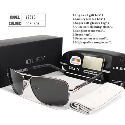 Men's UV400 Polarized Anti-Reflection Sport Sunglasses
