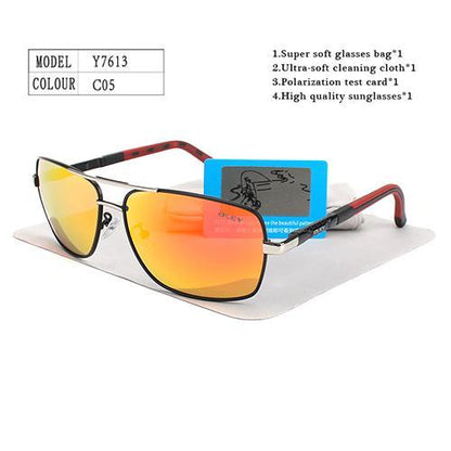 Men's UV400 Polarized Anti-Reflection Sport Sunglasses