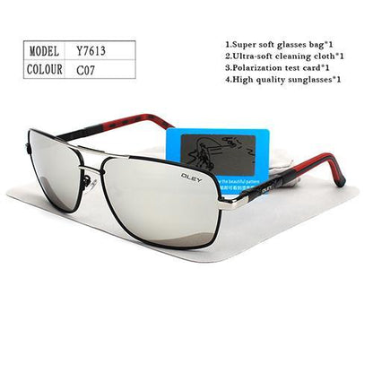 Men's UV400 Polarized Anti-Reflection Sport Sunglasses