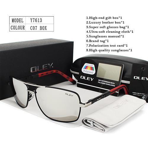 Men's UV400 Polarized Anti-Reflection Sport Sunglasses