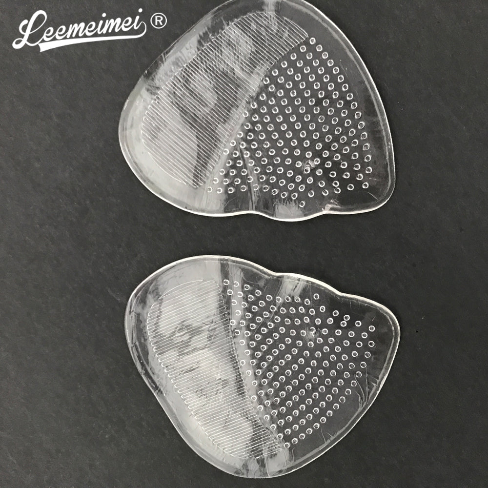 Shoe Accessories Inserts Silicone Gel Elastic Cushion Insoles Protect Comfy Feet Palm Care Shoe Pads