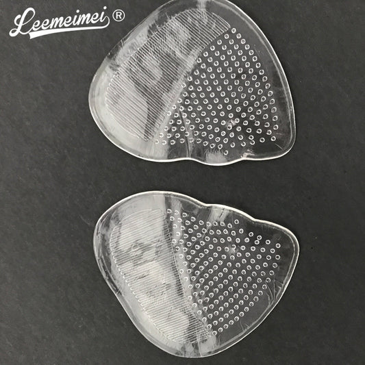 Shoe Accessories Inserts Silicone Gel Elastic Cushion Insoles Protect Comfy Feet Palm Care Shoe Pads
