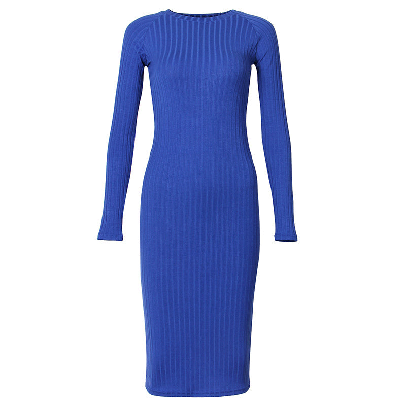 Women's Autumn Spring Dresses Robe